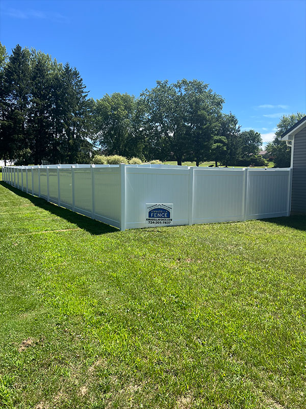 Vinyl fencing benefits in Cranberry Township